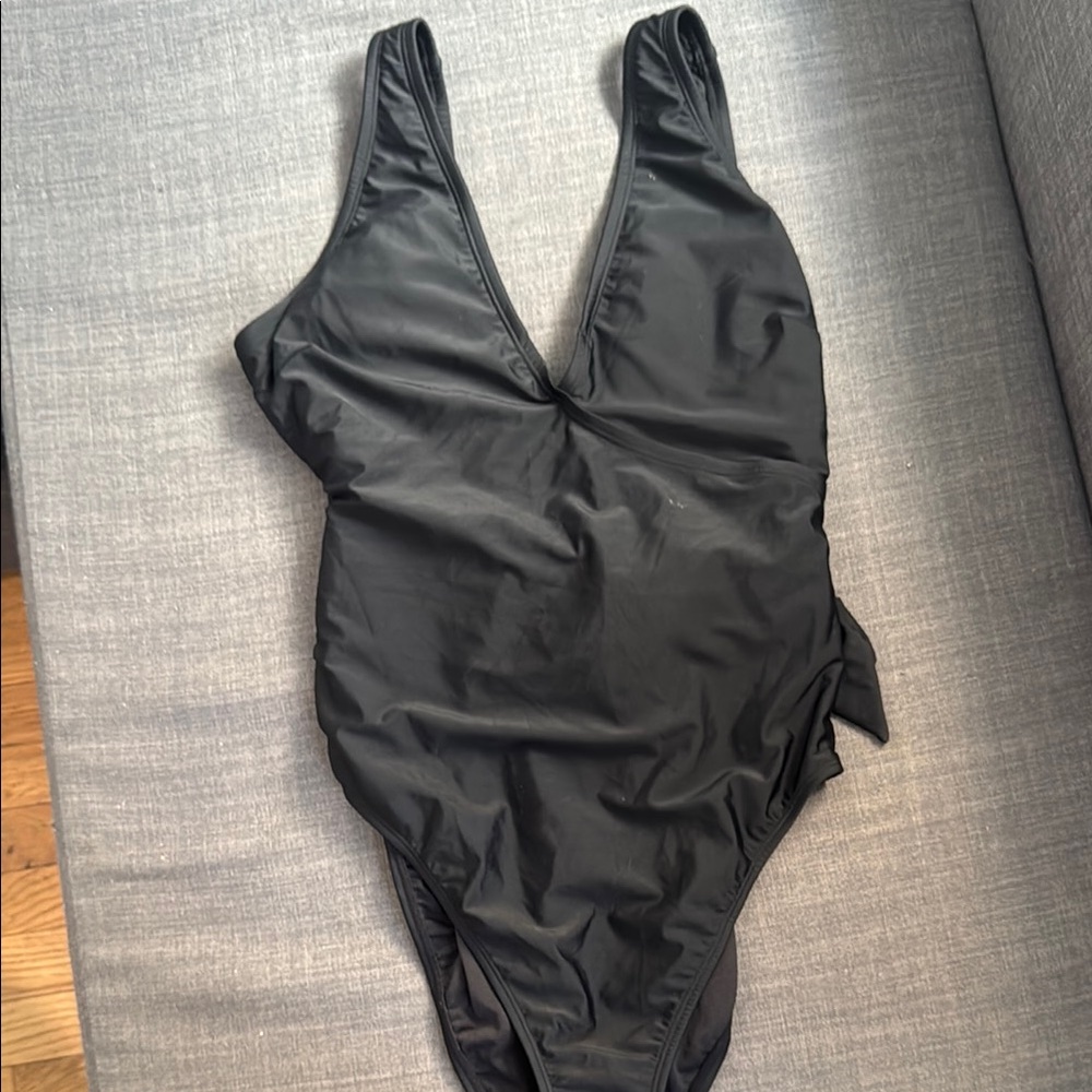 A New Day Elegant Black Swimsuit
